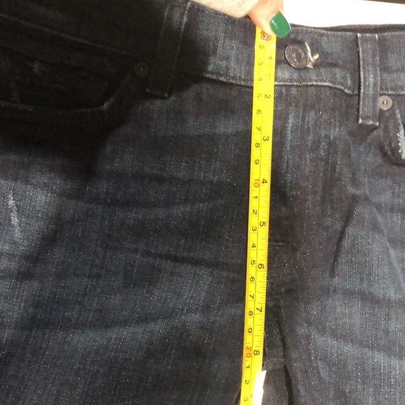 7 for all Mankind bootcut distressed jeans size 28 - Picture 13 of 13